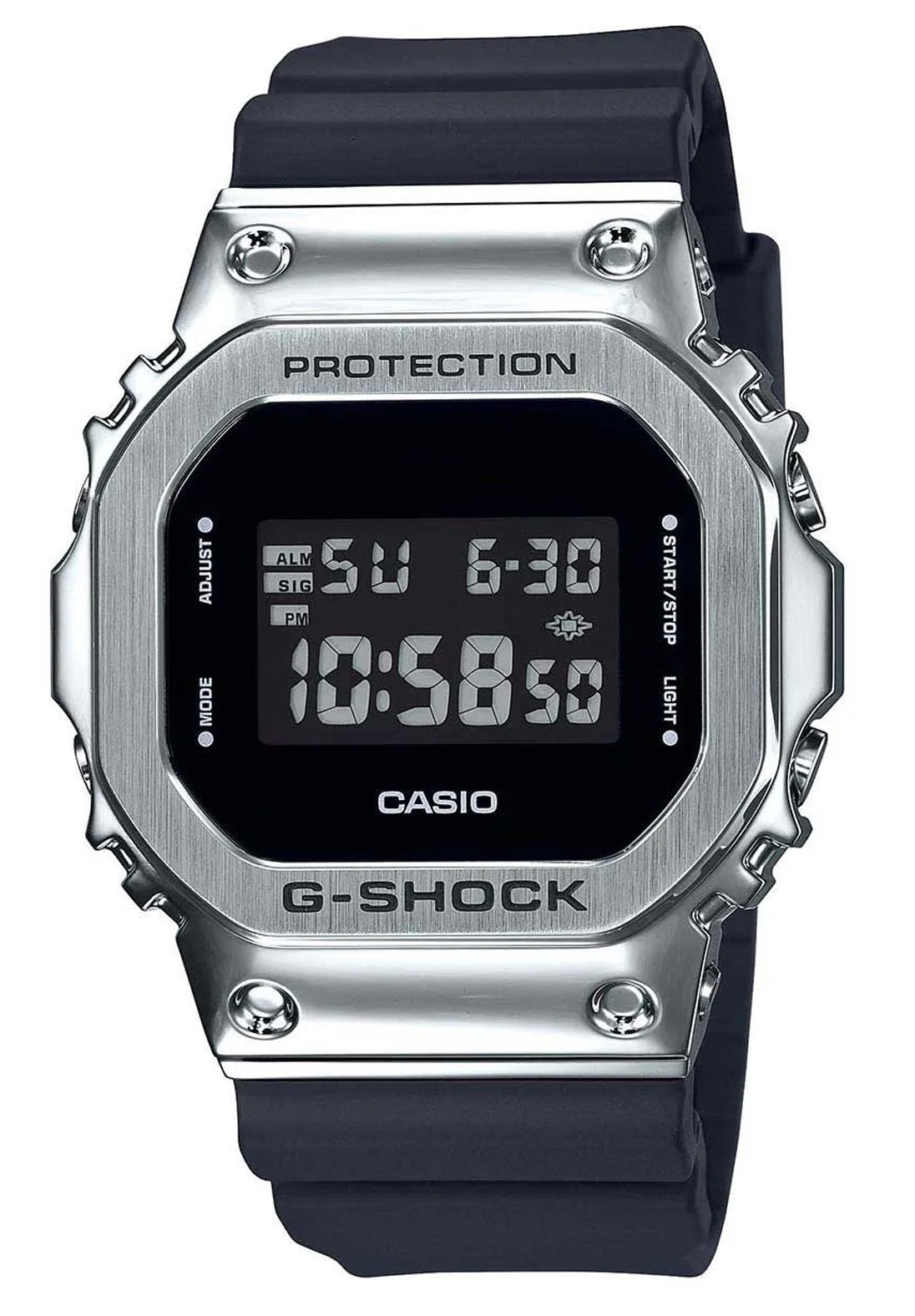 Casio G-shock GM-S5600-1DR Digital Rubber Strap Watch-Watch Portal Philippines