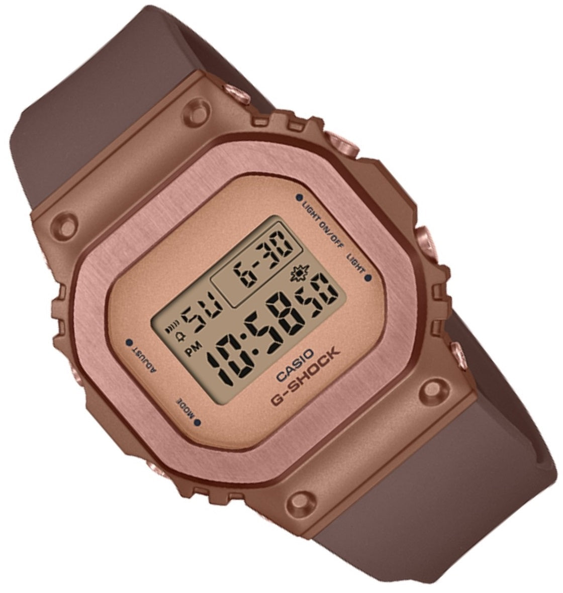 Casio G-shock GM-S5600BR-5DR Digital Rubber Strap Watch-Watch Portal Philippines