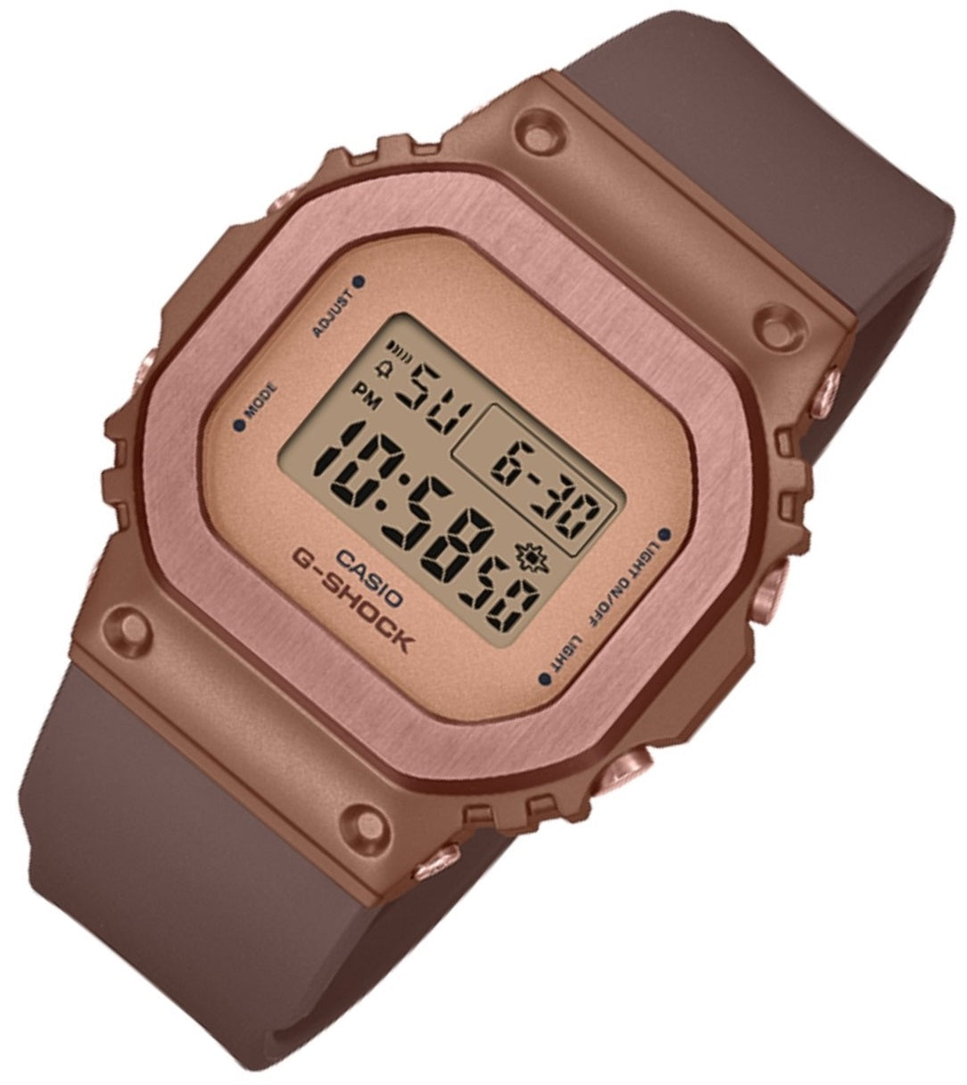 Casio G-shock GM-S5600BR-5DR Digital Rubber Strap Watch-Watch Portal Philippines