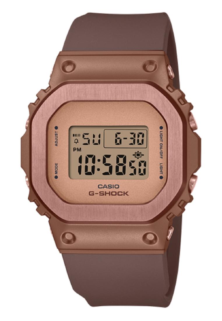 Casio G-shock GM-S5600BR-5DR Digital Rubber Strap Watch-Watch Portal Philippines