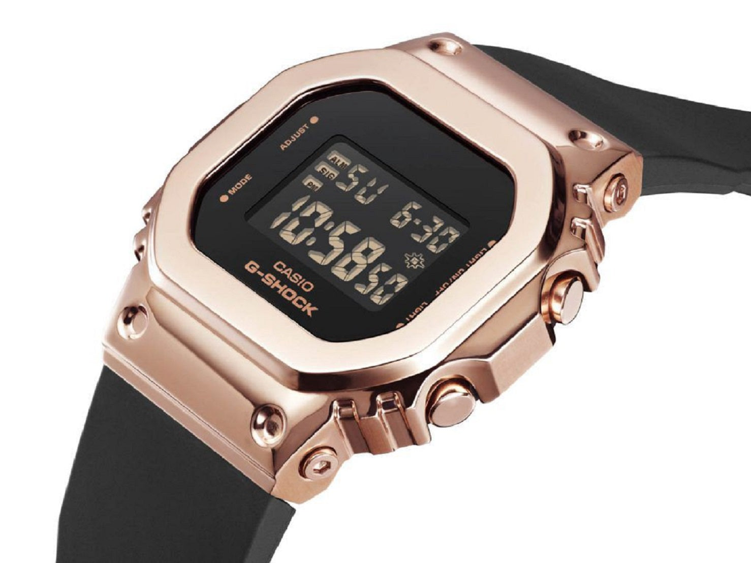 Casio G-shock GM-S5600PG-1DR Digital Rubber Strap Watch-Watch Portal Philippines