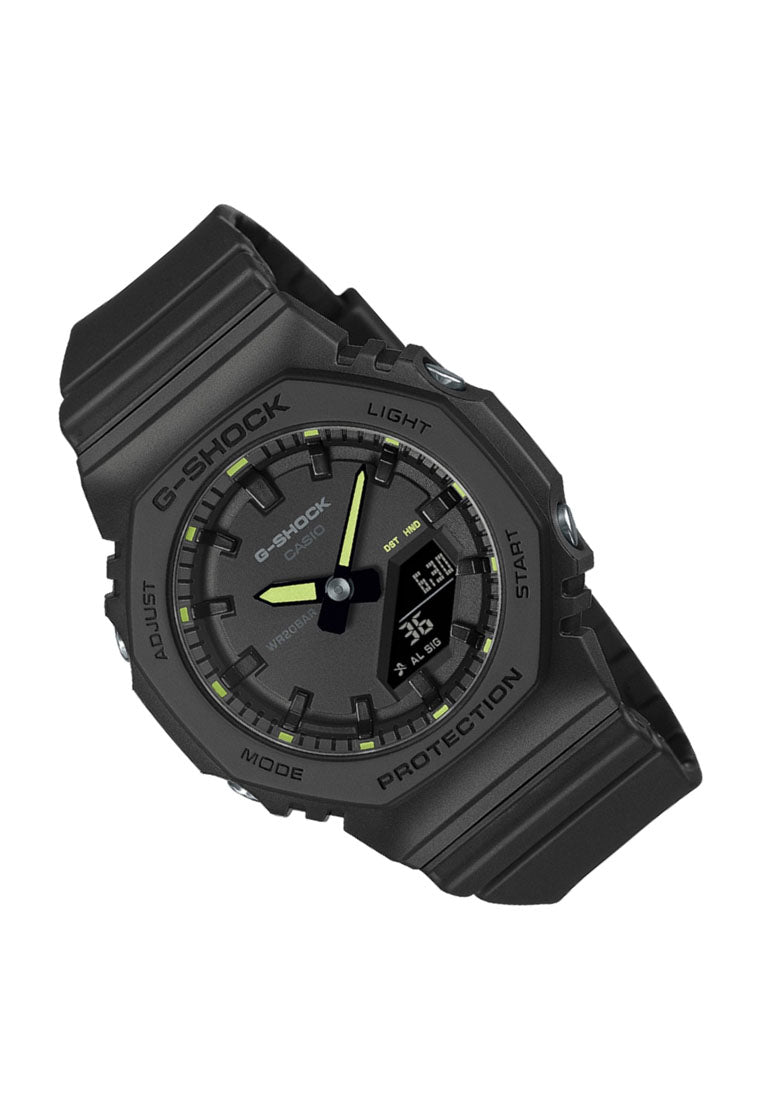 Casio G-shock GMA-P2100SA-1A2 Digital Analog Rubber Strap Watch For Women-Watch Portal Philippines