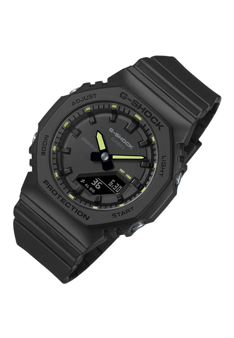 Casio G-shock GMA-P2100SA-1A2 Digital Analog Rubber Strap Watch For Women-Watch Portal Philippines