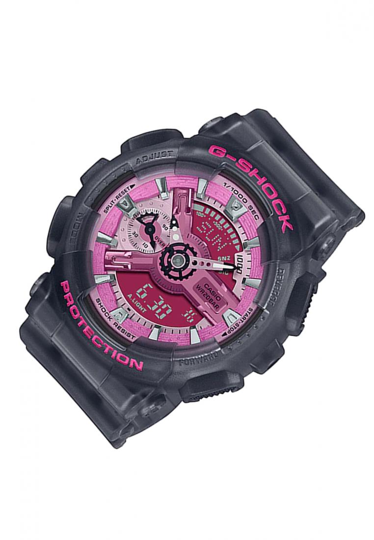Casio G-shock GMA-S110NP-8A Digital Analog Rubber Strap Watch-Watch Portal Philippines