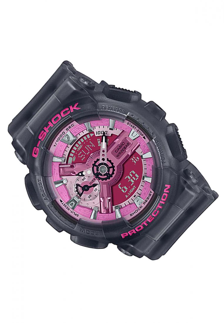 Casio G-shock GMA-S110NP-8A Digital Analog Rubber Strap Watch-Watch Portal Philippines