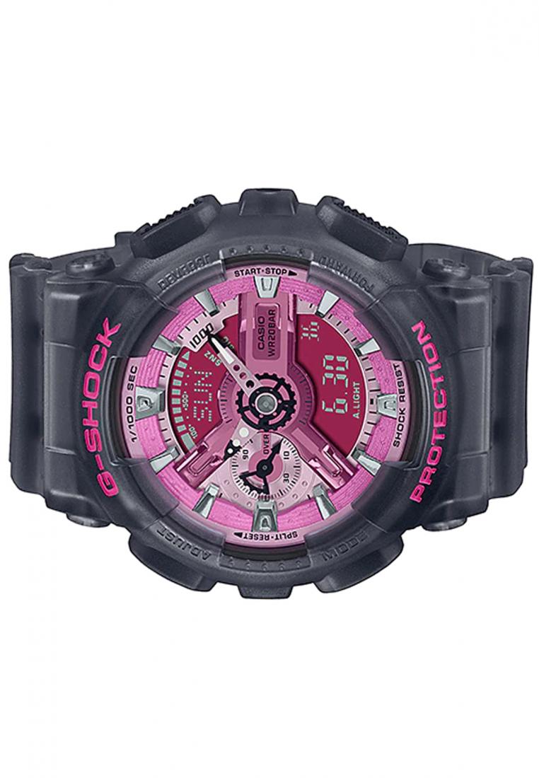Casio G-shock GMA-S110NP-8A Digital Analog Rubber Strap Watch-Watch Portal Philippines