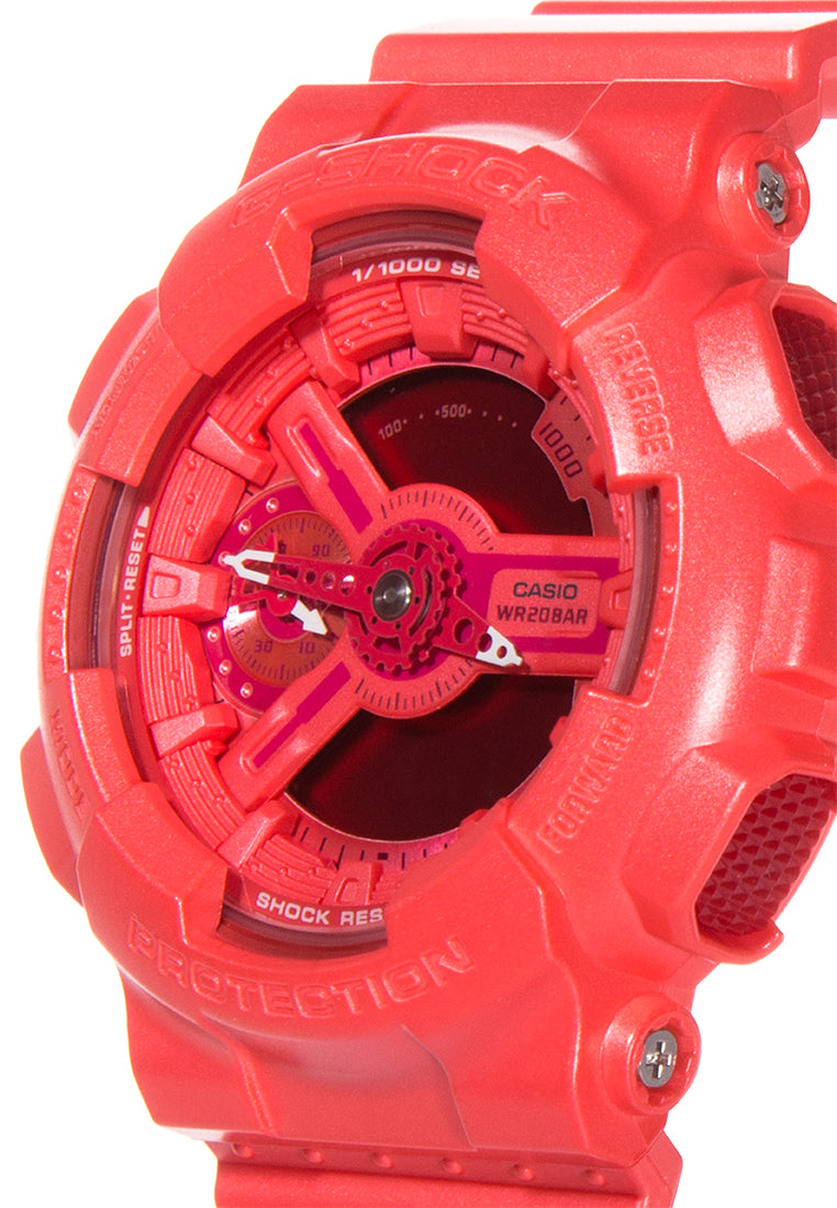 Casio G-shock GMA-S110VC-4A Digital Analog Rubber Strap Watch-Watch Portal Philippines