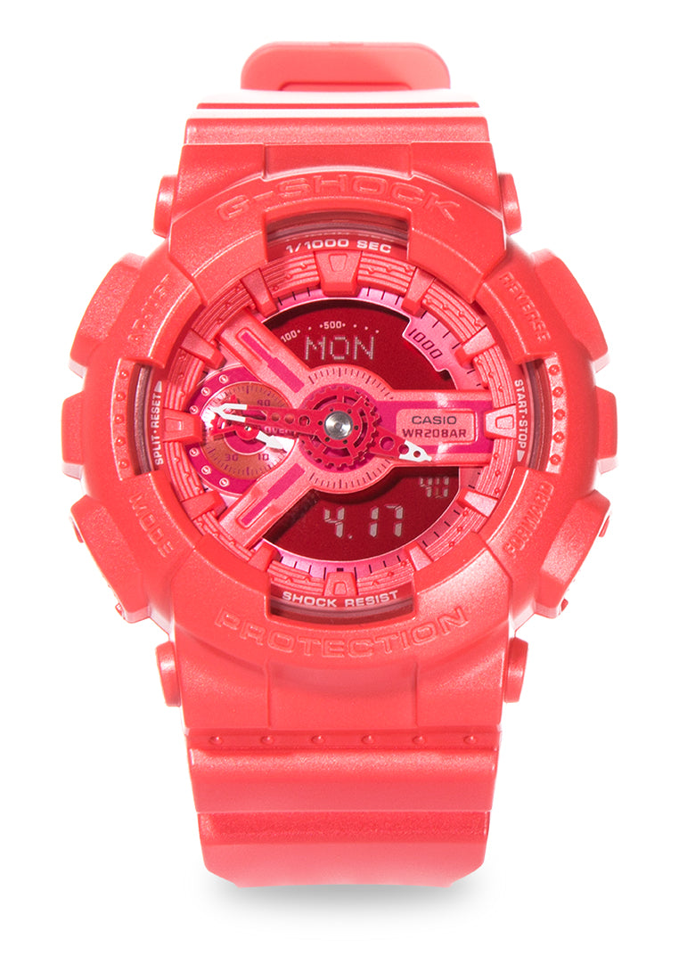 Casio G-shock GMA-S110VC-4A Digital Analog Rubber Strap Watch-Watch Portal Philippines