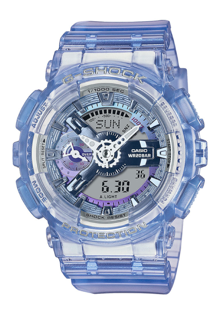 Casio G-shock GMA-S110VW-6A Digital Analog Rubber Strap Watch For Women