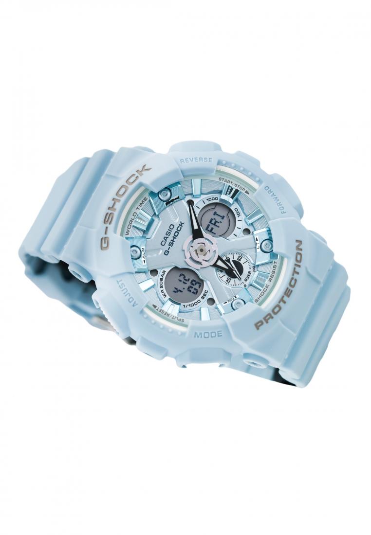 Casio G-shock GMA-S120DP-2A Digital Analog Rubber Strap Watch-Watch Portal Philippines