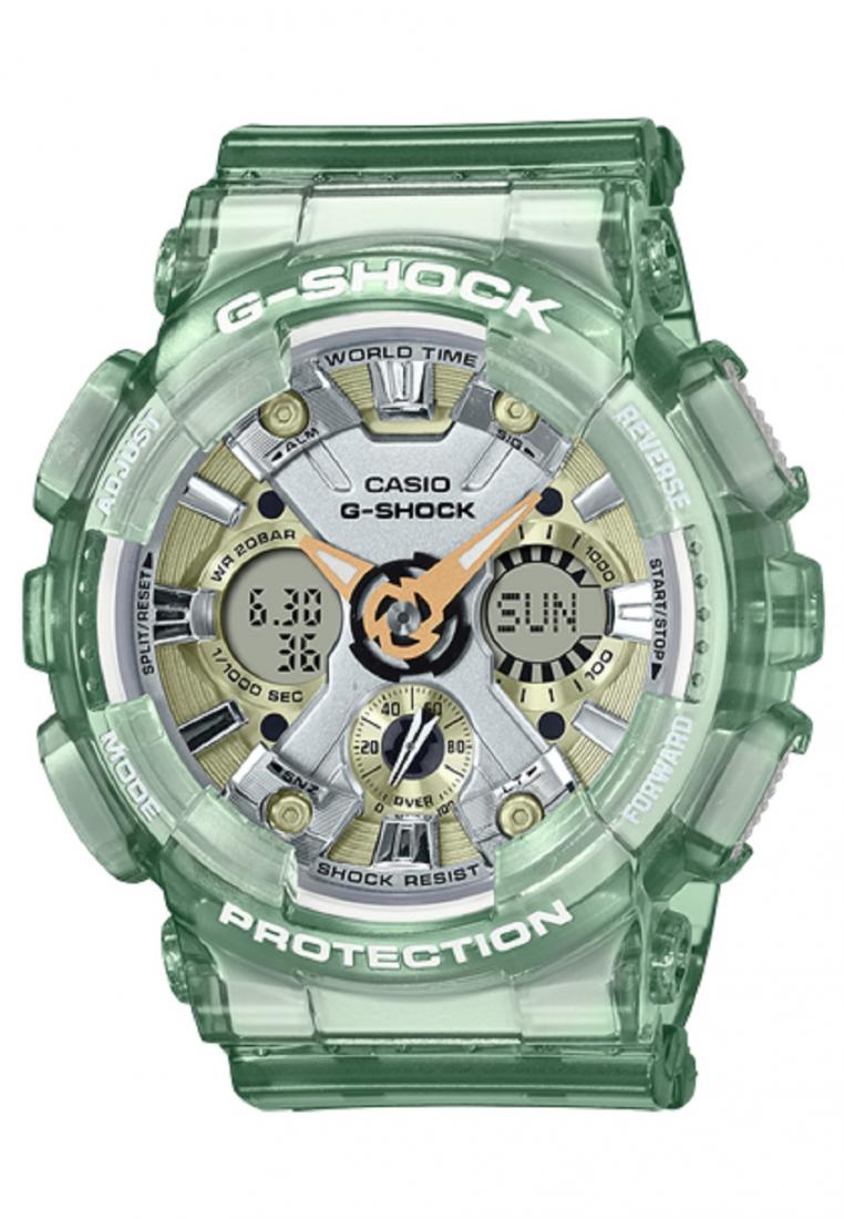 Casio G-shock GMA-S120GS-3A Digital Analog Rubber Strap Watch-Watch Portal Philippines