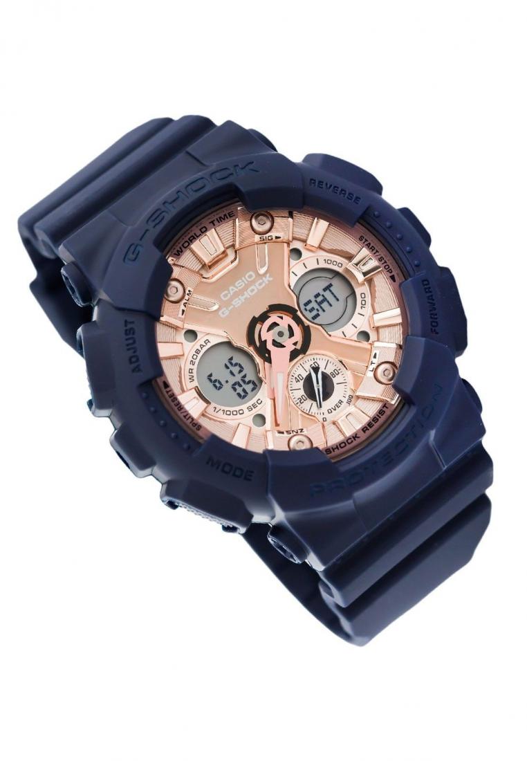 Casio G-shock GMA-S120MF-2A2 Digital Analog Rubber Strap Watch-Watch Portal Philippines