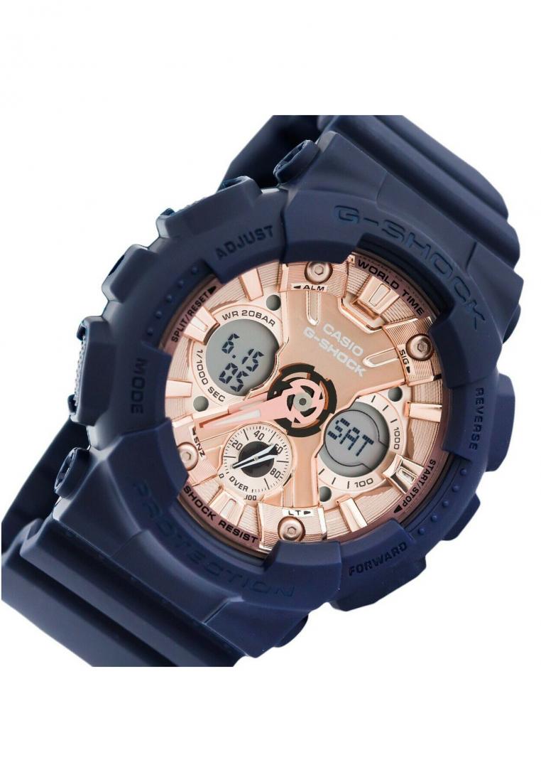 Casio G-shock GMA-S120MF-2A2 Digital Analog Rubber Strap Watch-Watch Portal Philippines