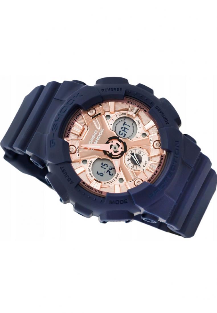 Casio G-shock GMA-S120MF-2A2 Digital Analog Rubber Strap Watch-Watch Portal Philippines
