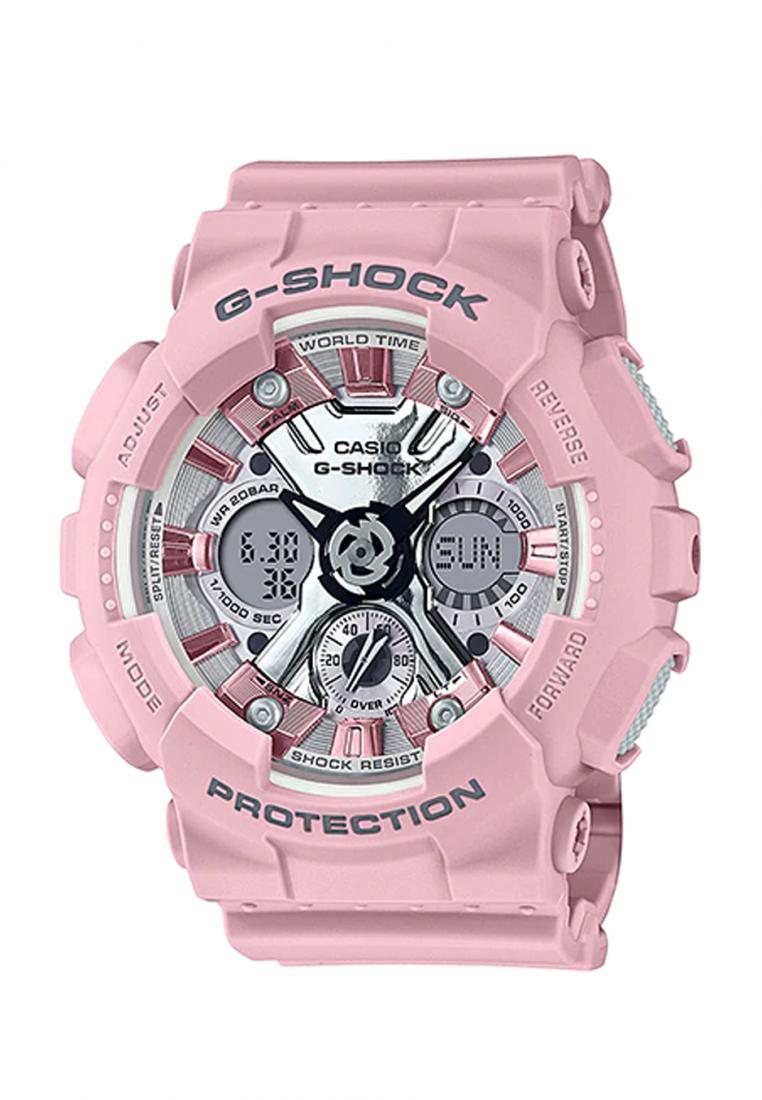 Casio G-shock GMA-S120NP-4A Digital Analog Rubber Strap Watch-Watch Portal Philippines