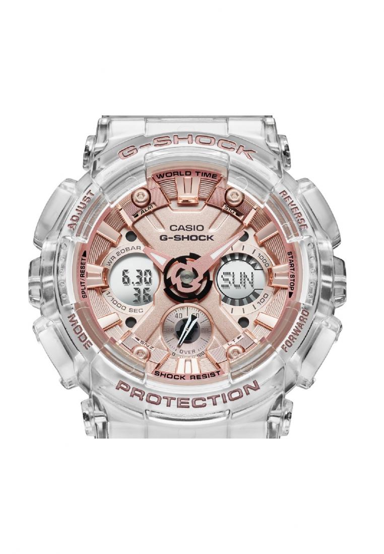Casio G-shock GMA-S120SR-7A Digital Analog Rubber Strap Watch-Watch Portal Philippines