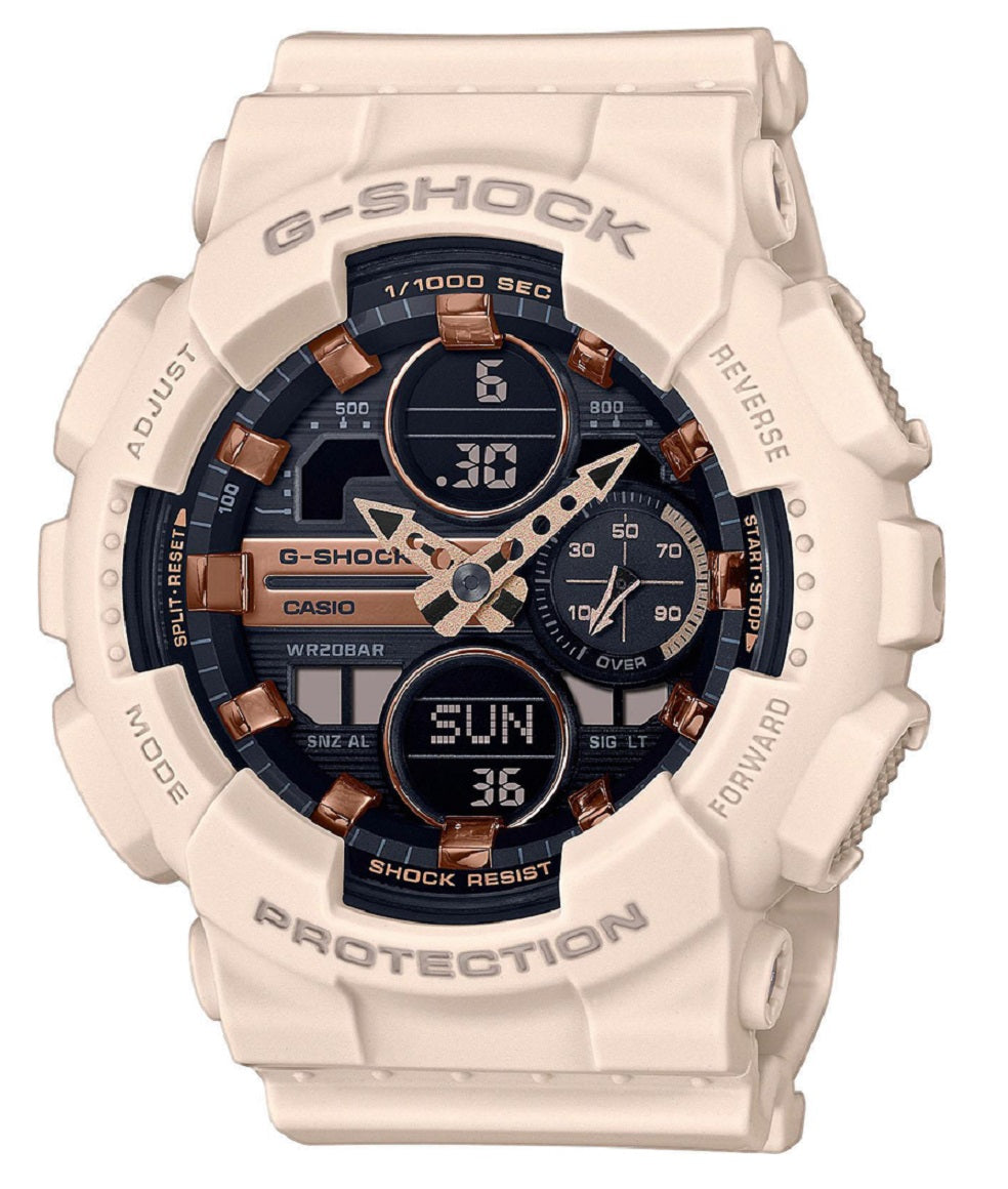 Casio G-shock GMA-S140M-4A Digital Analog Rubber Strap Watch-Watch Portal Philippines