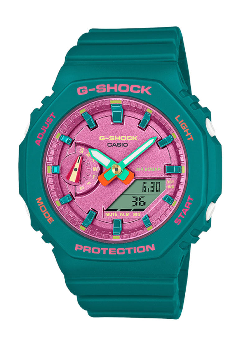 Casio G-shock GMA-S2100BS-3A Digital Analog Rubber Strap Watch-Watch Portal Philippines