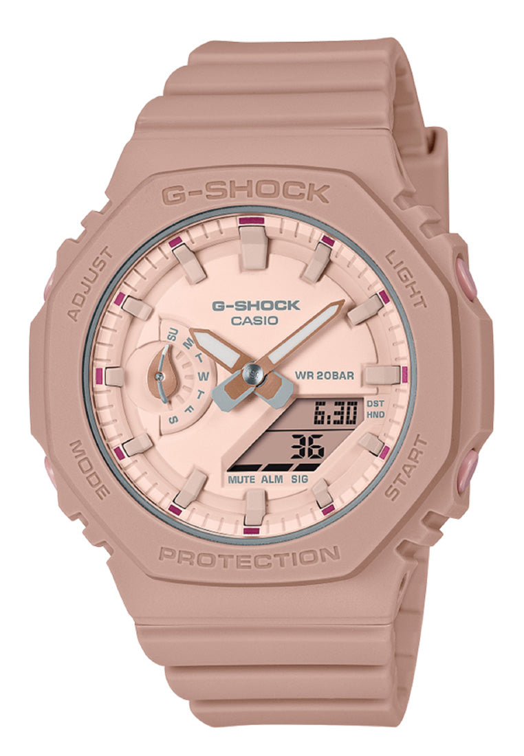 Casio G-shock GMA-S2100NC-4A2 Digital Analog Rubber Strap Watch For Women-Watch Portal Philippines