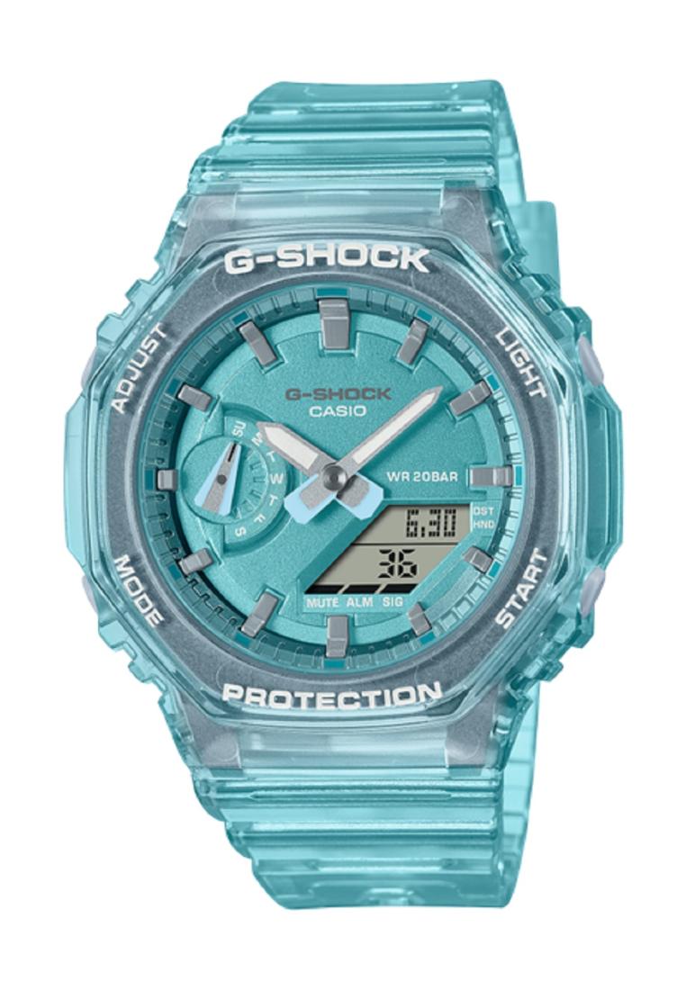 Casio G-shock GMA-S2100SK-2A Digital Analog Rubber Strap Watch-Watch Portal Philippines