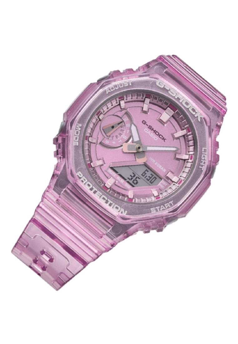 Casio G-Shock GMA-S2100SK-4A Digital Analog Rubber Strap Watch For Women-Watch Portal Philippines