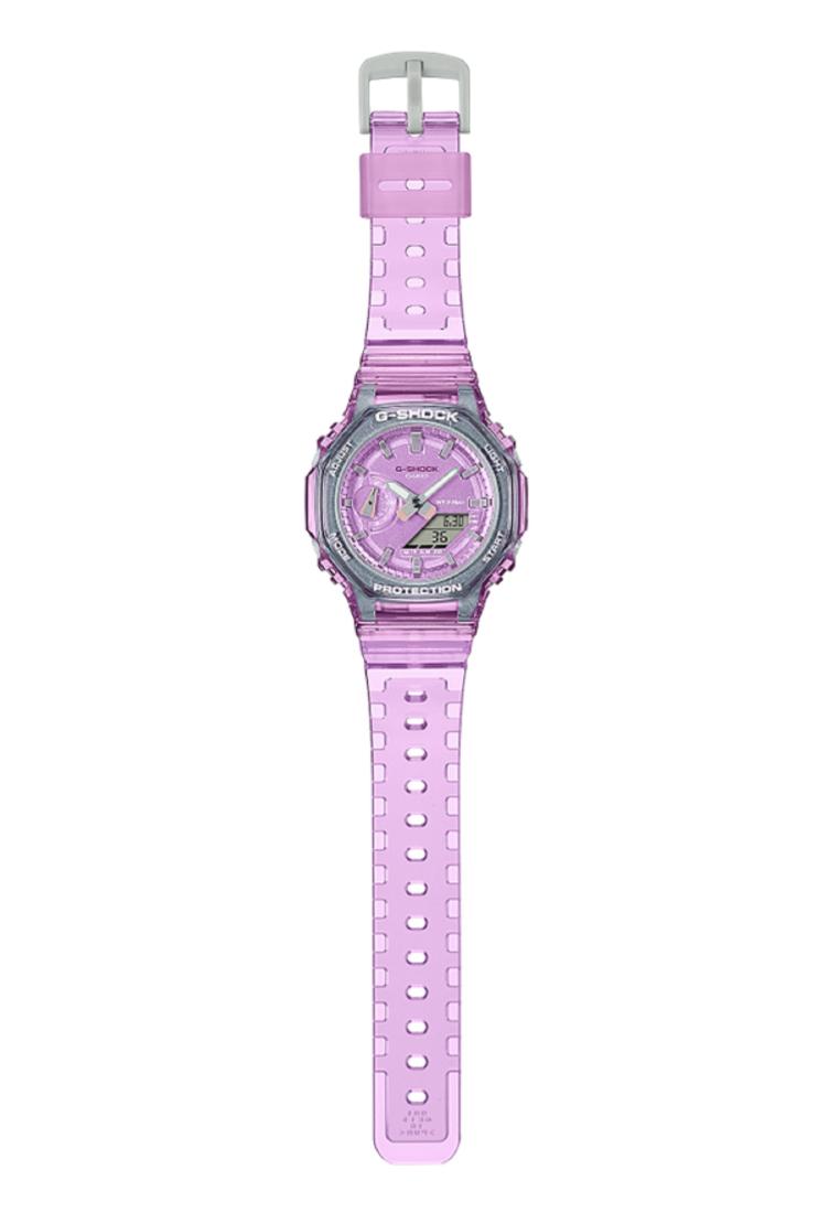 Casio G-Shock GMA-S2100SK-4A Digital Analog Rubber Strap Watch For Women-Watch Portal Philippines