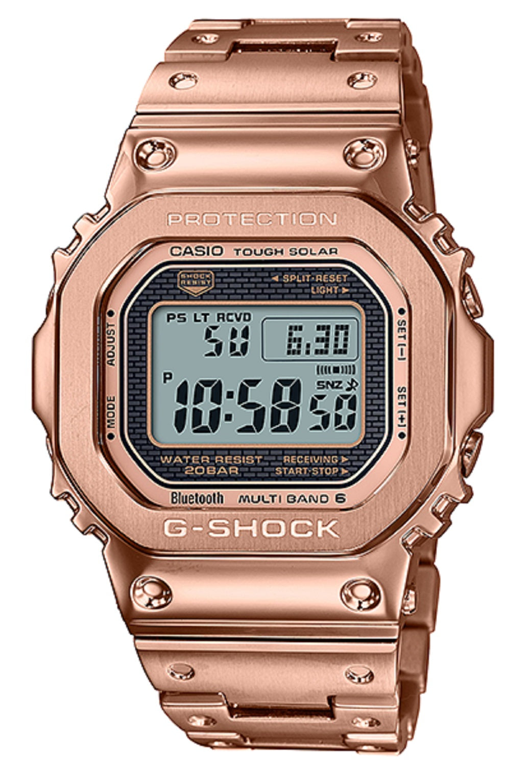 Casio G-shock GMW-B5000GD-4DR Digital Stainless Steel Strap Watch-Watch Portal Philippines