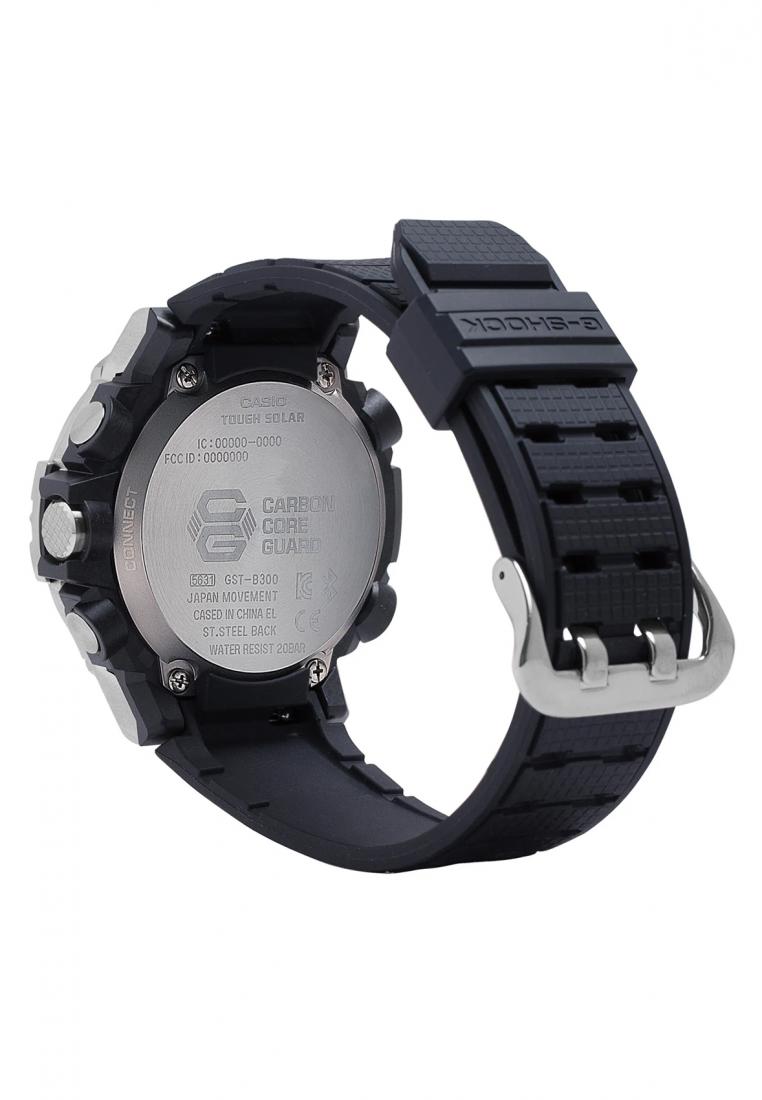 Casio G-shock GST-B300-1A Solar Digital Analog Rubber Strap Watch-Watch Portal Philippines