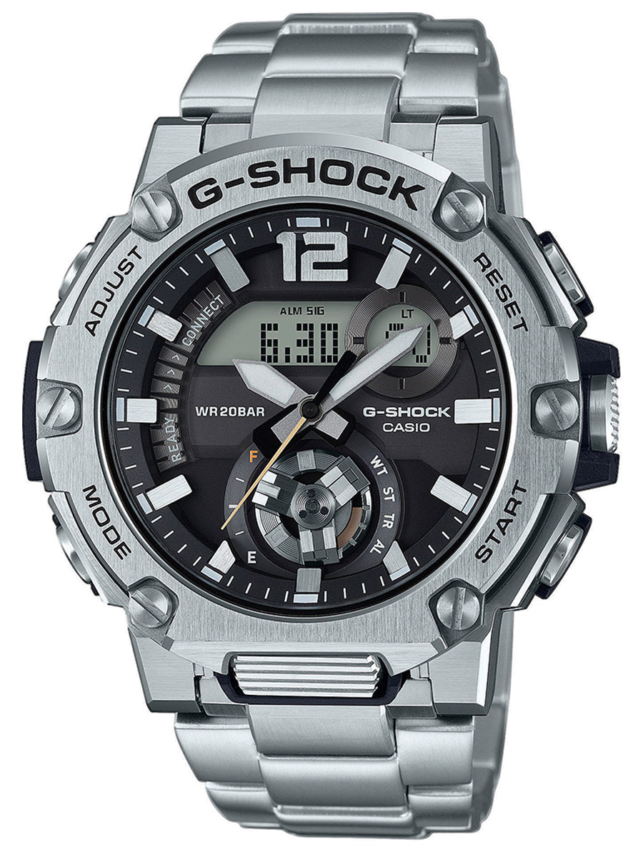 Casio G-shock GST-B300SD-1A Solar Digital Analog Rubber Strap Watch-Watch Portal Philippines