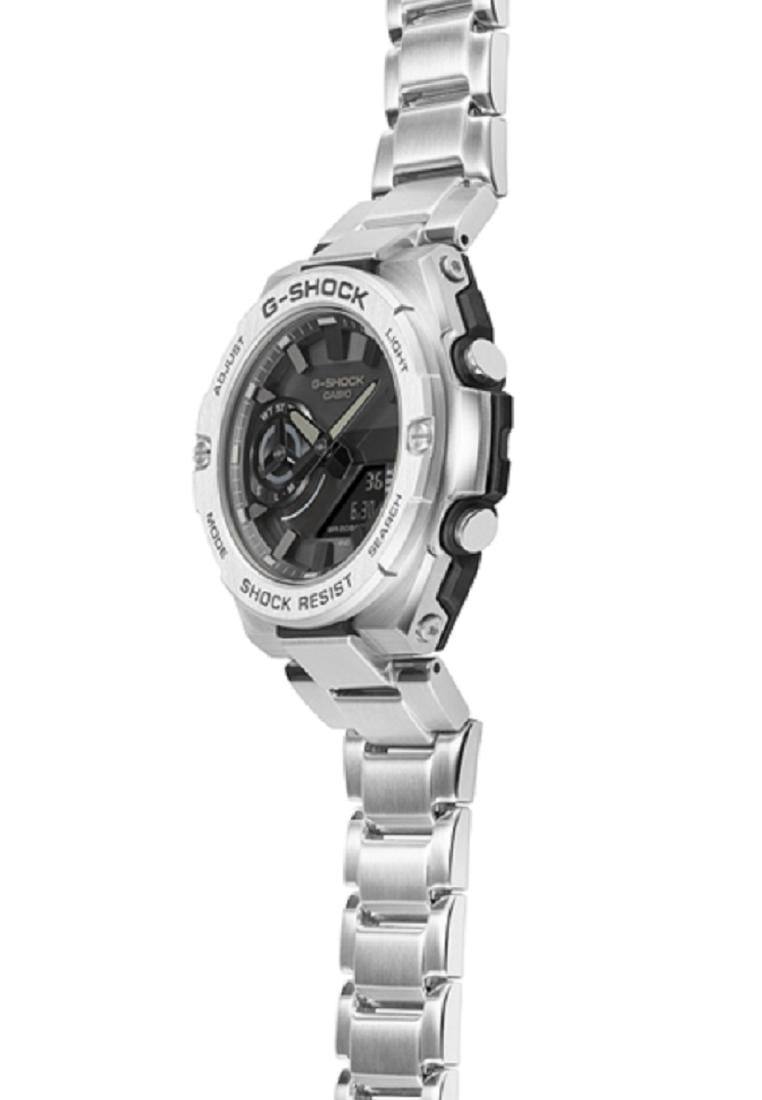 Casio G-shock GST-B500D-1A1 Solar Digital Analog Stainless Steel Strap Watch-Watch Portal Philippines