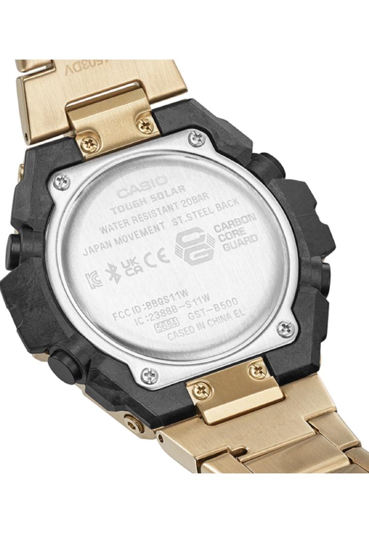 Casio G-shock GST-B500GD-9A Solar Digital Analog Stainless Steel Strap Watch-Watch Portal Philippines