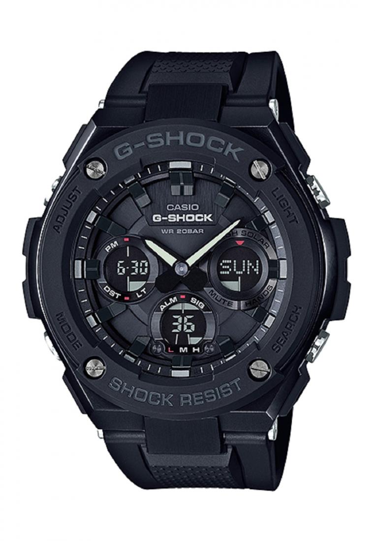 Casio G-shock GST-S100G-1B Solar Digital Analog Rubber Strap Watch-Watch Portal Philippines