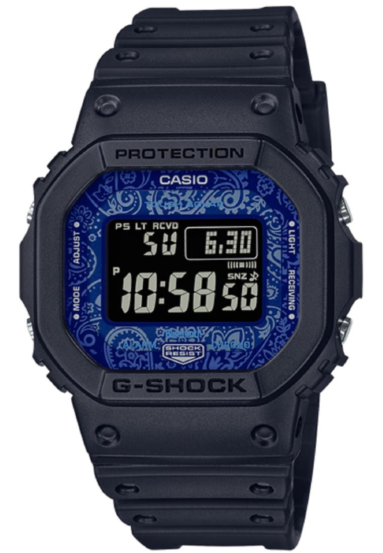 Casio G-shock GW-B5600BP-1DR Bluetooth Solar Digital Rubber Strap Watch-Watch Portal Philippines