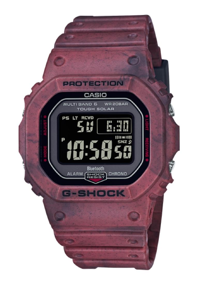 Casio G-shock GW-B5600SL-4DR Bluetooth Solar Digital Rubber Strap Watch-Watch Portal Philippines