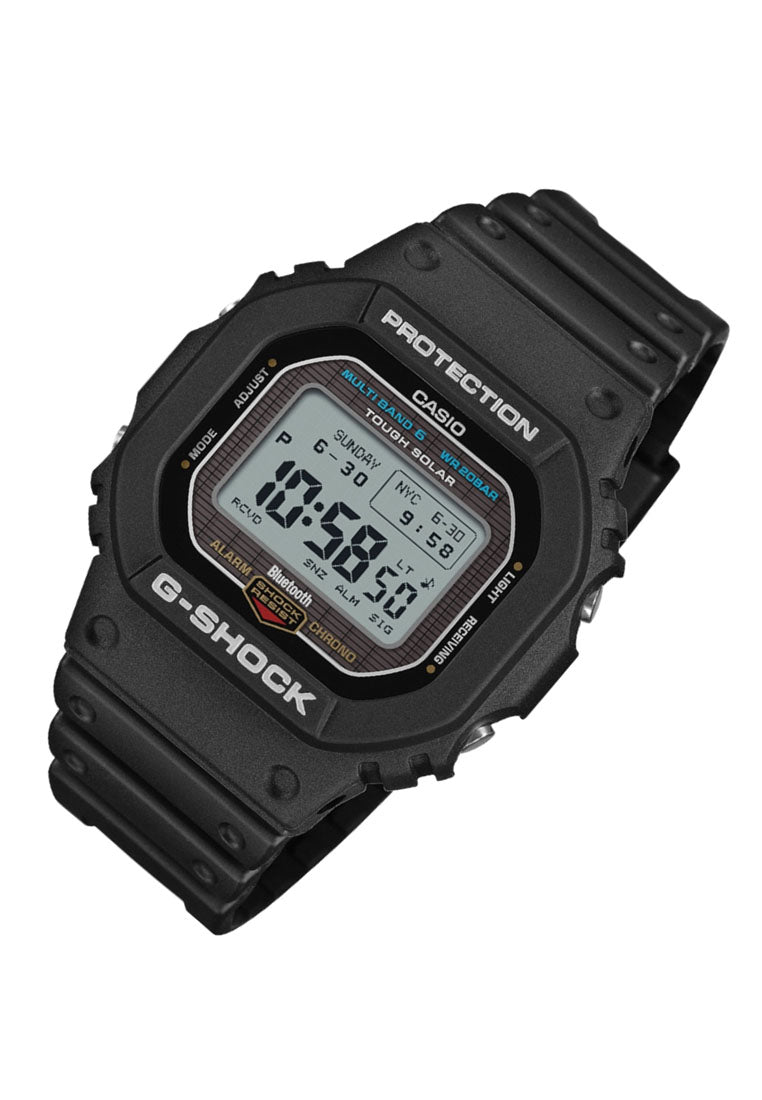 Casio G-shock GW-BX5600-1DR Digital Rubber Strap Solar Bluetooth Watch for Men-Watch Portal Philippines