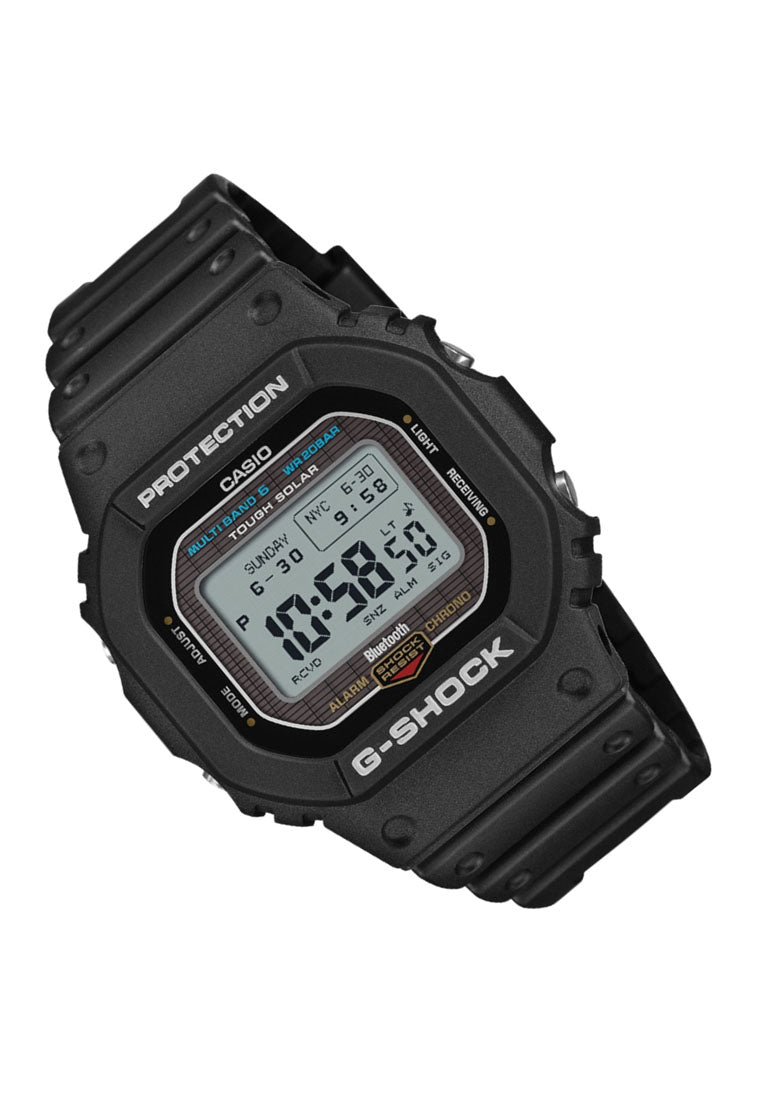 Casio G-shock GW-BX5600-1DR Digital Rubber Strap Solar Bluetooth Watch for Men-Watch Portal Philippines