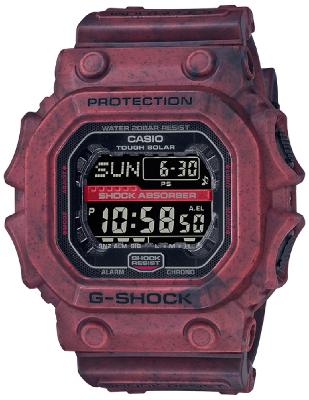 Casio G-shock GX-56SL-4DR Digital Rubber Strap Watch For Men