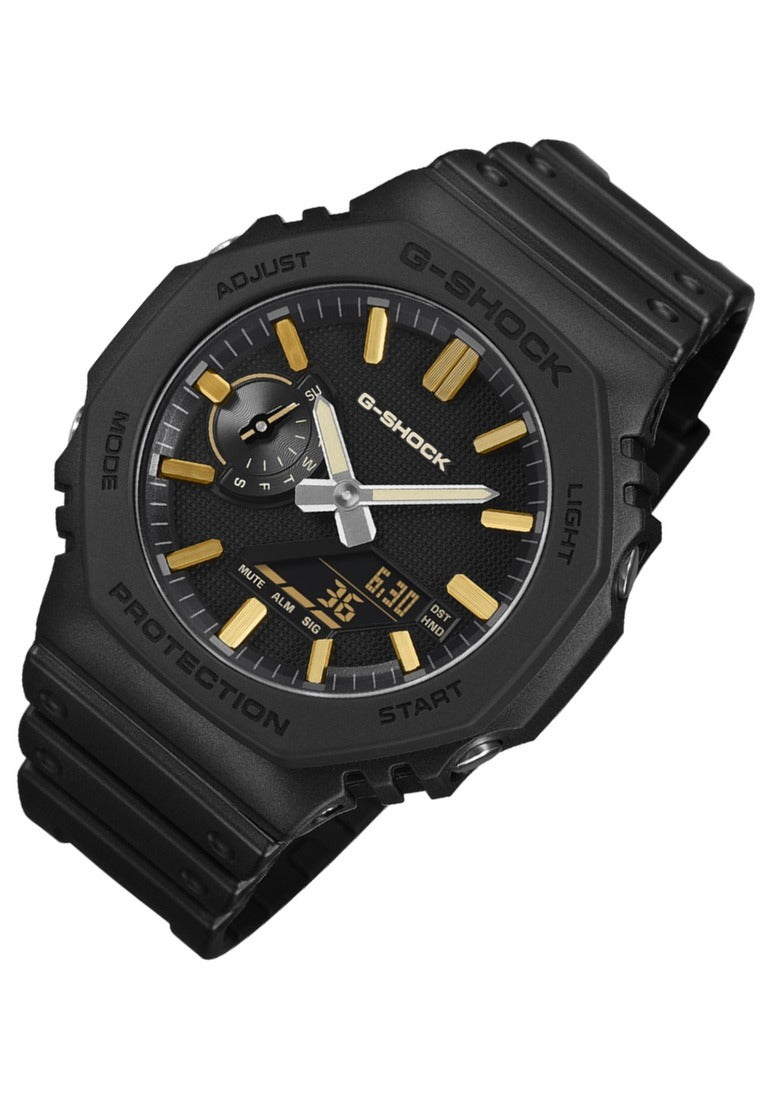 Casio G-shock "Luxe Black" Digital Analog Rubber Strap Watch for Men GA-2100LXB-1A9DR-Watch Portal Philippines