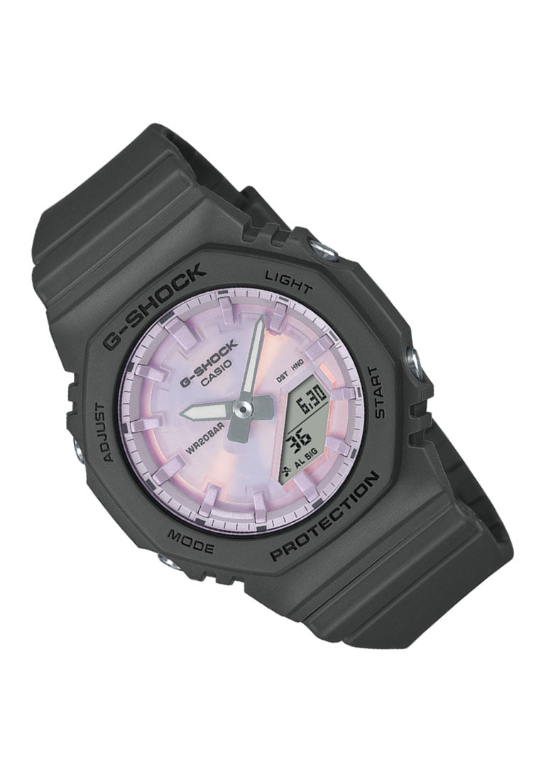 Casio G-shock Women GMA-P2100PC-1A Digital Analog Rubber Strap Watch for Women-Watch Portal Philippines