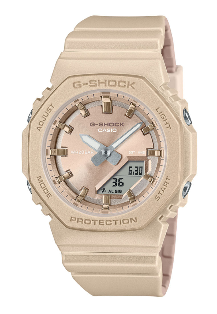 Casio G-shock Women GMA-P2100ST-9A Digital Analog Rubber Strap Watch for Women-Watch Portal Philippines