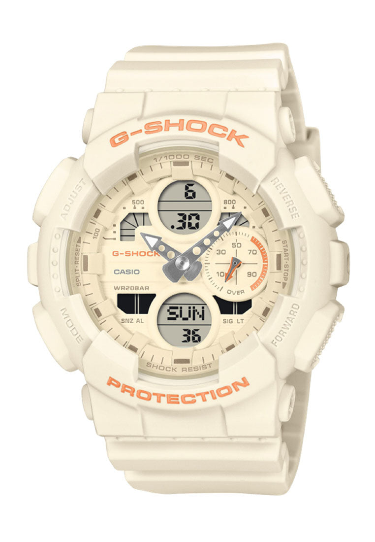 Casio G-shock Women GMA-S140-7ADR Digital Analog Rubber Strap Watch for Women-Watch Portal Philippines