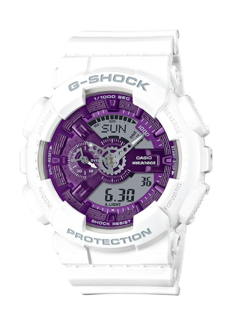 Casio GA-110WS-7A Digital Analog Rubber Strap Watch for Men-Watch Portal Philippines