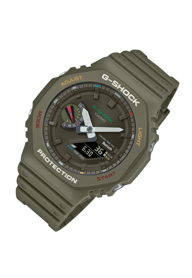 Casio GA-B2100FC-3A Digital Analog Rubber Strap Watch for Men-Watch Portal Philippines