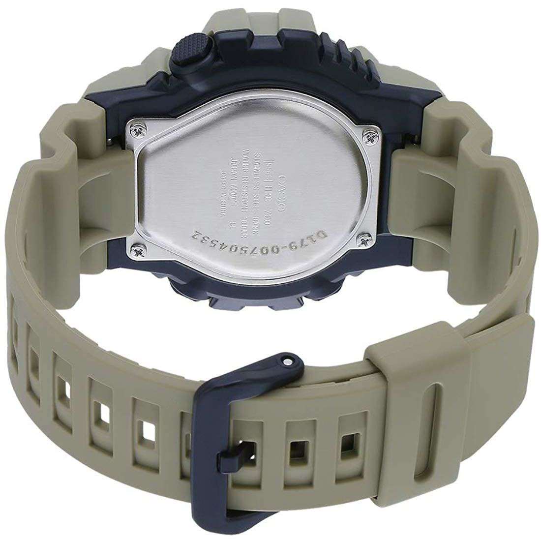 Casio HDC-700-3A3VDF Army Green Resin Watch for Men-Watch Portal Philippines