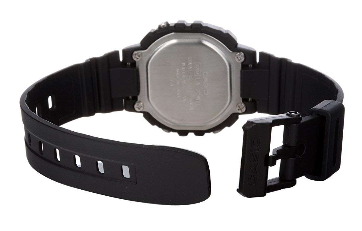 Casio LA-20WH-1ADF Black Resin Watch for Women-Watch Portal Philippines