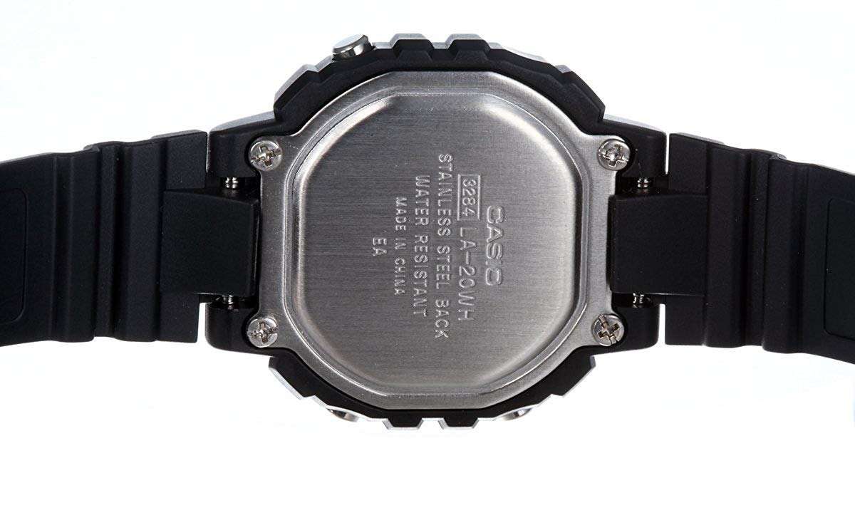 Casio LA-20WH-1ADF Black Resin Watch for Women-Watch Portal Philippines