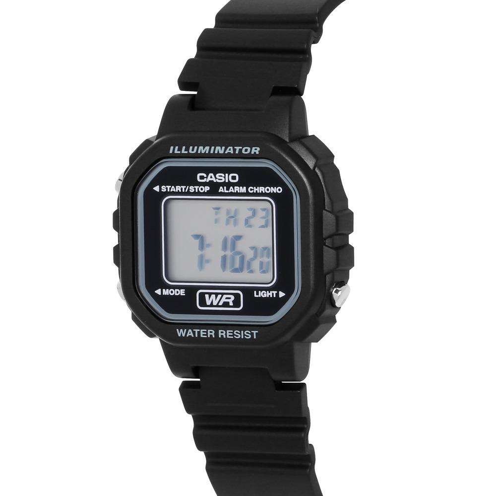 Casio LA-20WH-1ADF Black Resin Watch for Women-Watch Portal Philippines