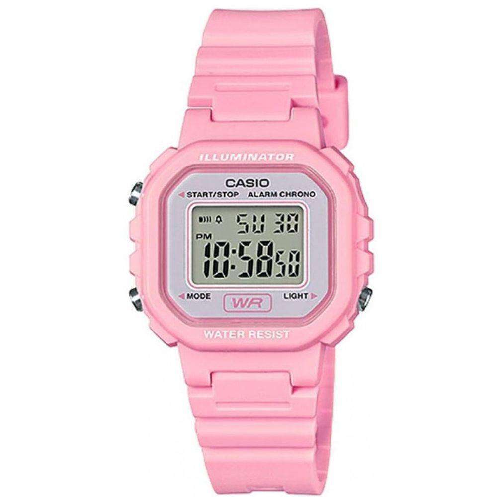 Casio LA-20WH-4A1DF Pink Resin Strap Watch for Women-Watch Portal Philippines