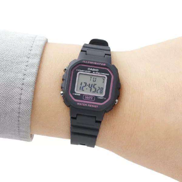 Casio LA-20WH-8ADF Grey Resin Strap Watch for Women-Watch Portal Philippines