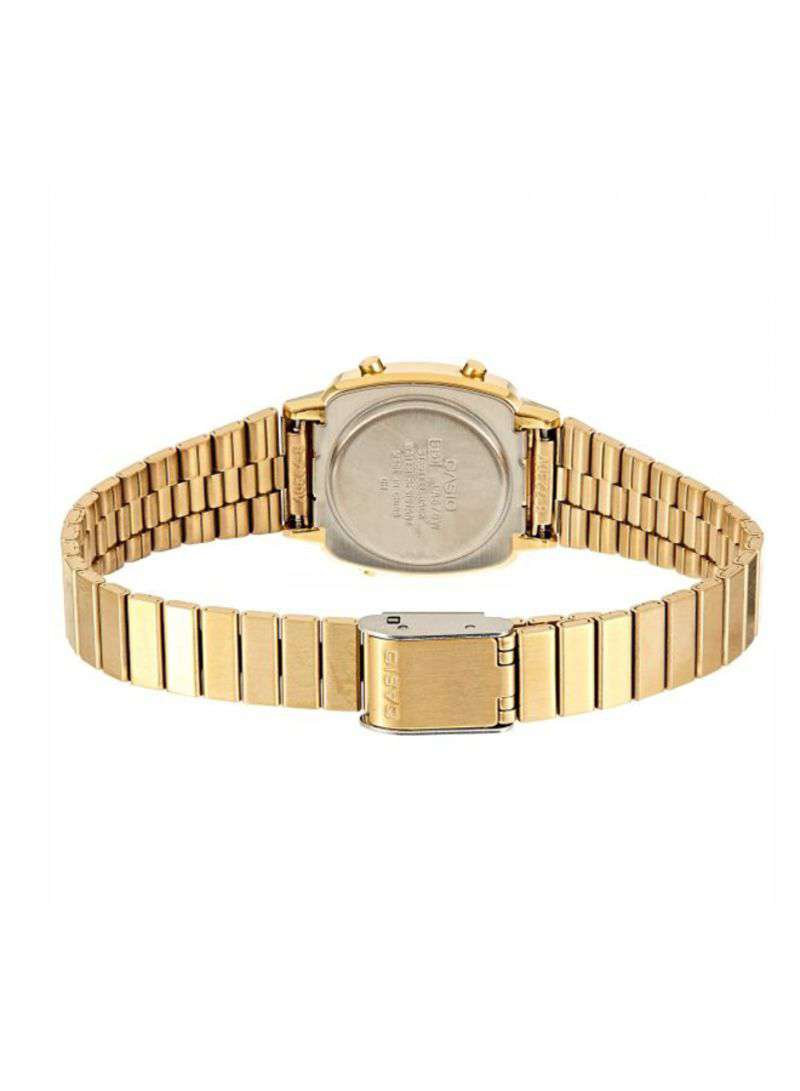Casio LA670WGAD-1DF Gold Stainless Watch for Women-Watch Portal Philippines